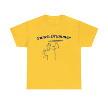 Load image into Gallery viewer, Punch Drummer - outline Unisex Heavy Cotton Tee
