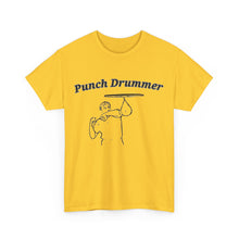 Load image into Gallery viewer, Punch Drummer - outline Unisex Heavy Cotton Tee
