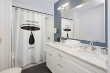Load image into Gallery viewer, I&#39;d Rather Be Bagging_white Shower Curtain
