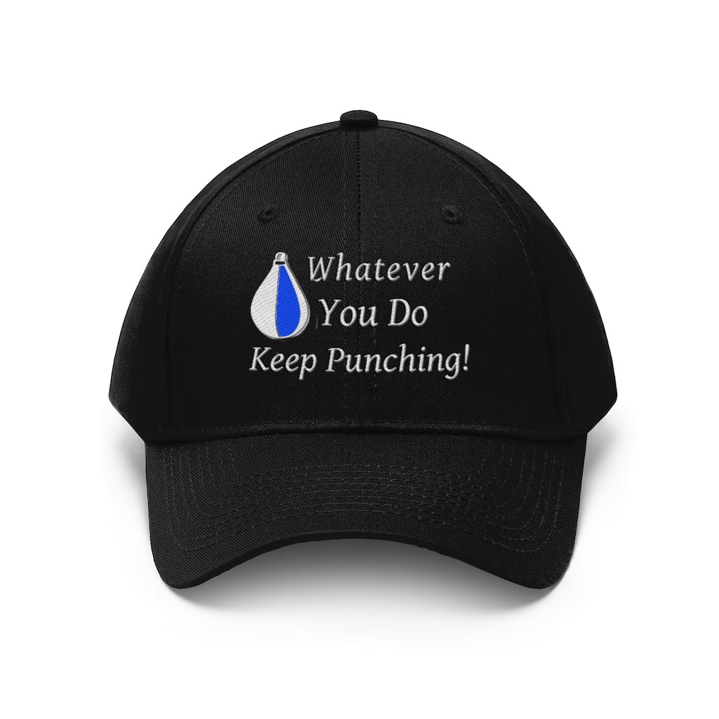 Keep Punching_Unisex Twill Hat