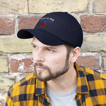 Load image into Gallery viewer, Born to Bag_White letters Unisex Twill Hat
