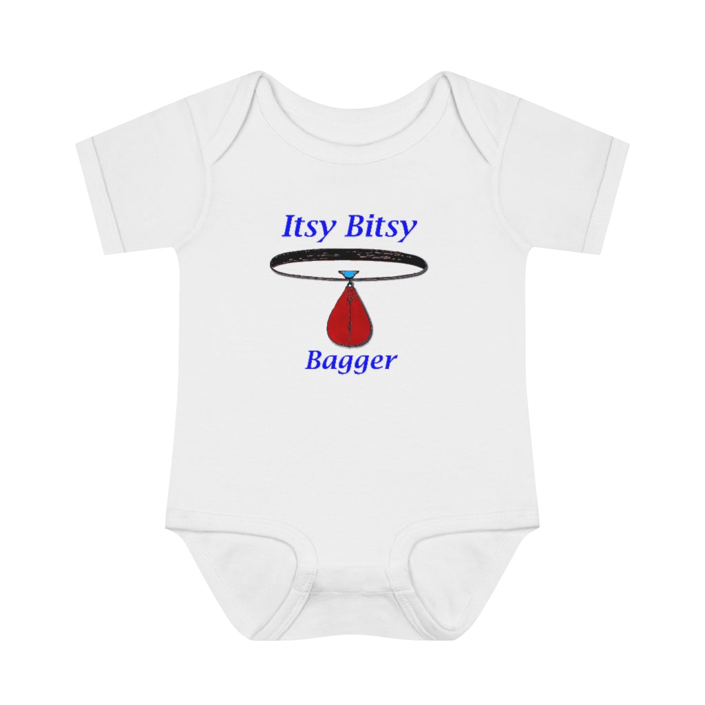 Itsy Bitsy Bagger _Infant Baby Rib Bodysuit