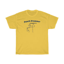 Load image into Gallery viewer, Punch Drummer - outline Unisex Heavy Cotton Tee
