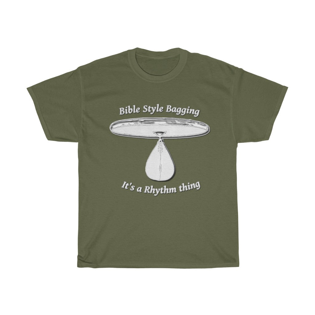 Bible Style Bagging - It's a rhythm thing Unisex Heavy Cotton Tee