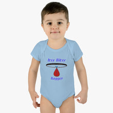 Load image into Gallery viewer, Itsy Bitsy Bagger _Infant Baby Rib Bodysuit
