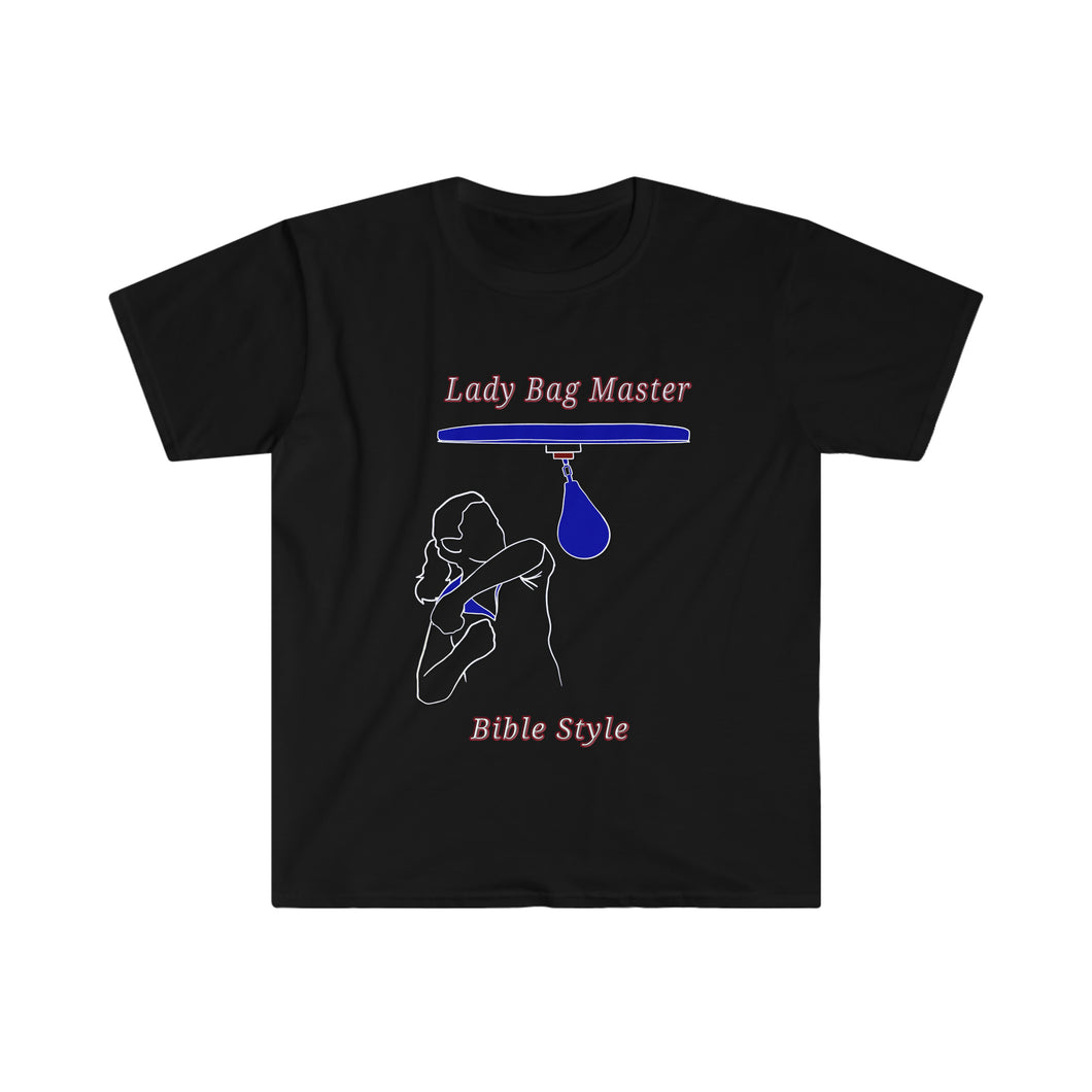 Lady Bag Master - Bible Style  light image Unisex Softstyle T-Shirt