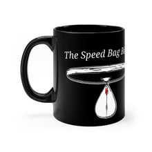 Load image into Gallery viewer, The Speed Bag Bible_Black mug 11oz
