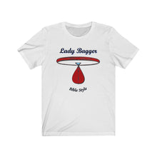 Load image into Gallery viewer, Lady Bagger Unisex Jersey Short Sleeve Tee
