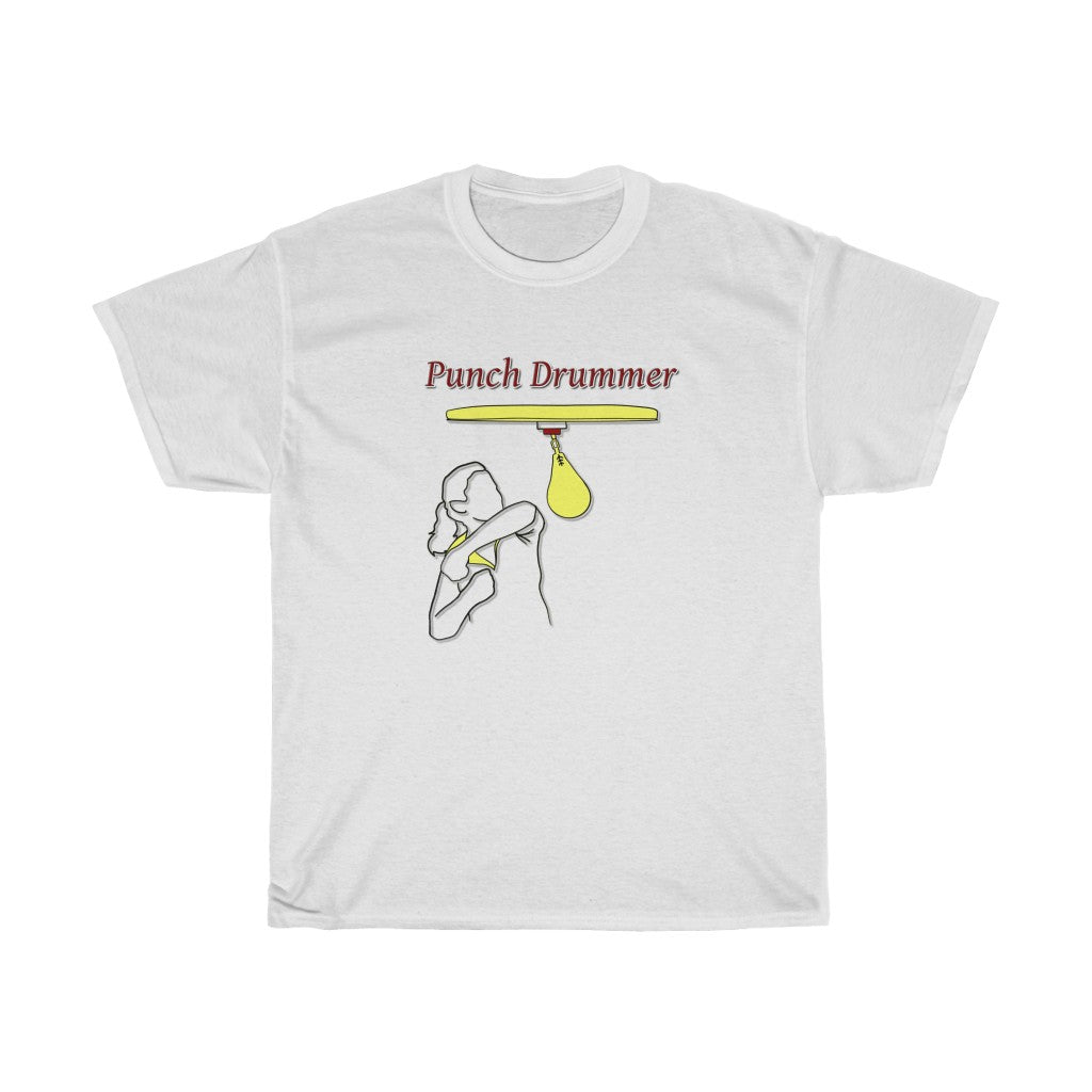 Punch Drummer_lady Unisex Heavy Cotton Tee