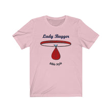 Load image into Gallery viewer, Lady Bagger Unisex Jersey Short Sleeve Tee
