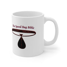 Load image into Gallery viewer, The Speed Bag Bible-Born to Bag Ceramic Mug 11oz
